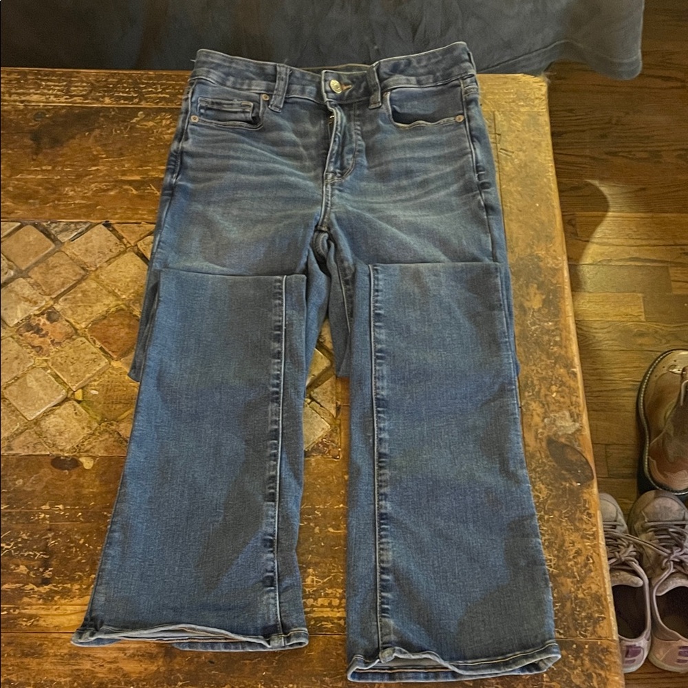American Eagle Outfitters Dark Blue Skinny Jeans